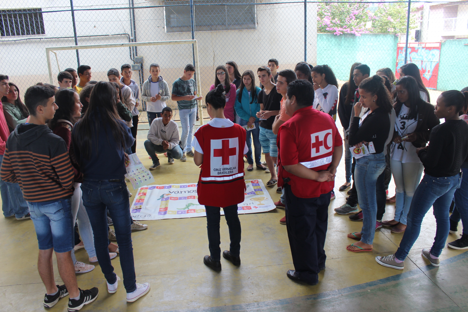 Cruz Vermelha Brasileira prossegue no combate à febre amarela com atividades em escola no Espírito Santo (1)