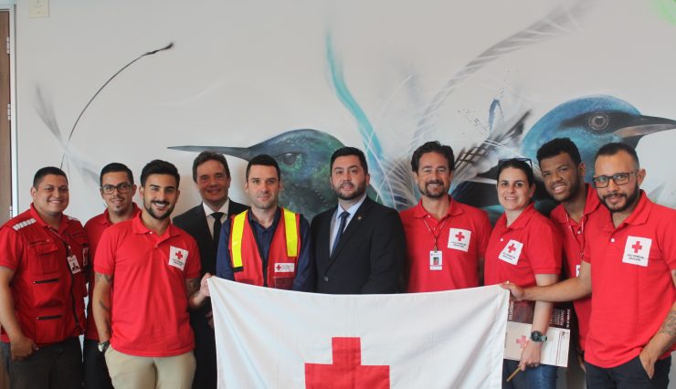 Delegação da Cruz Vermelha Brasileira cumpre agenda em São Paulo (2)