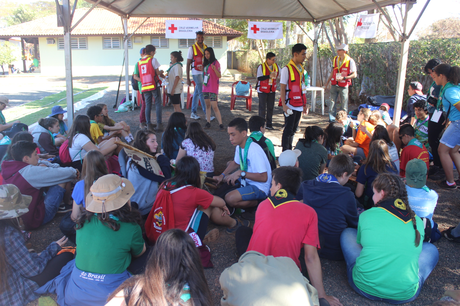 Cruz Vermelha Brasileira participa do Acampamento Nacional dos Escoteiros (1)