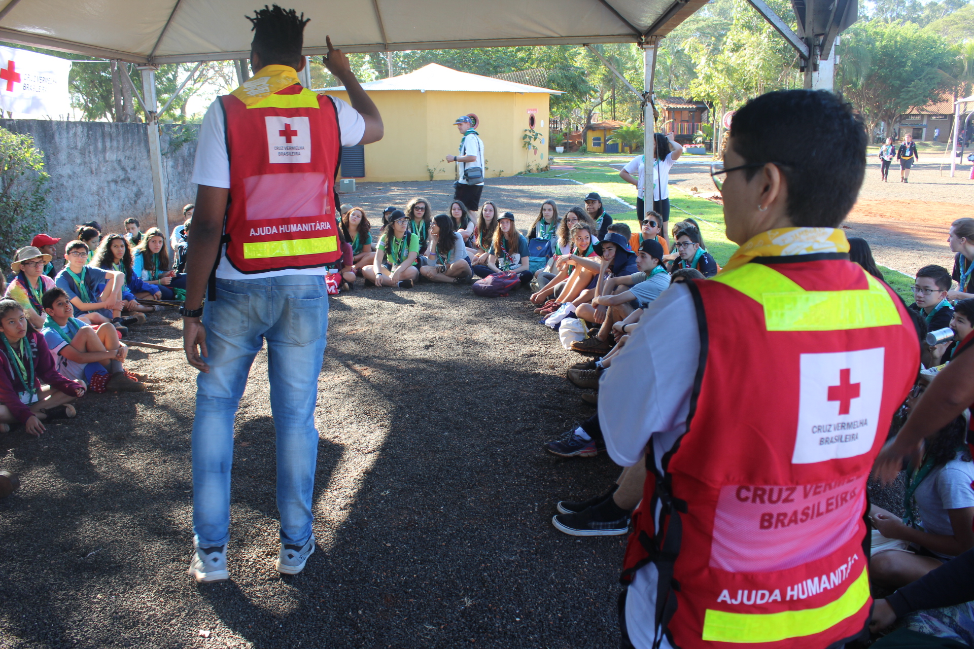 Cruz Vermelha Brasileira participa do Acampamento Nacional dos Escoteiros (2)