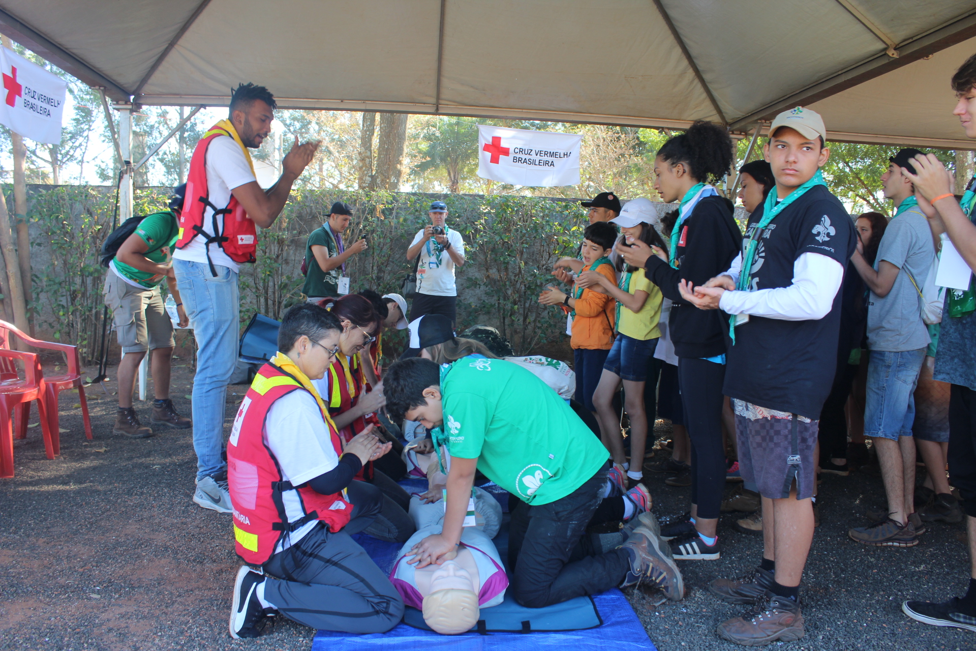 Cruz Vermelha Brasileira participa do Acampamento Nacional dos Escoteiros (3)