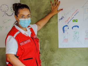 Migrantes recebem workshop do Órgão Central da Cruz Vermelha Brasileira em Mato Grosso do Sul (2)