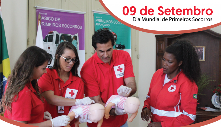 Cruz Vermelha Brasileira celebra Dia Mundial de Primeiros Socorros