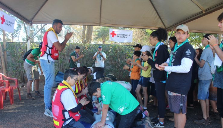 Cruz Vermelha Brasileira participa do Acampamento Nacional dos Escoteiros (3)